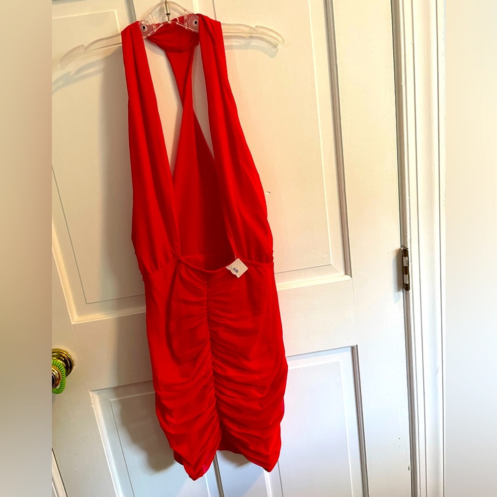 Red dress